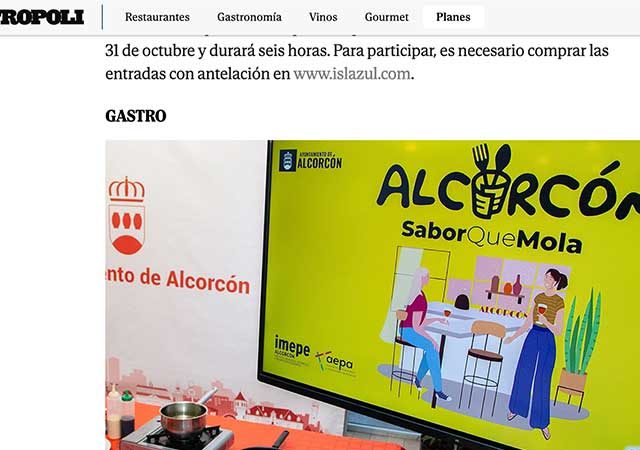 El Mundo: ‘Alcorcón Sabor que Mola’, Una Experiencia Gastronómica Única