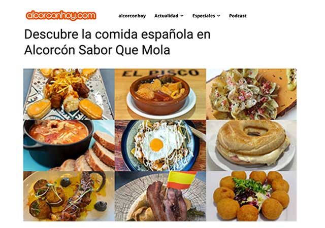 alcorconhoy.com: «Descubre la comida española en ‘Alcorcón Sabor que Mola'»